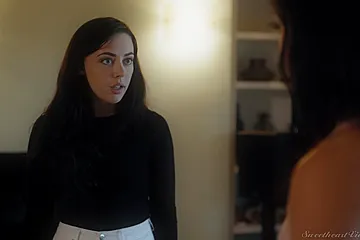 Jennifer White and Whitney are naked, in the bedroom and eagerly eating each others pussy - porn video