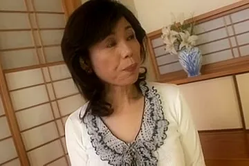 Breasty Japanese granny screwed inexperienced - porn video