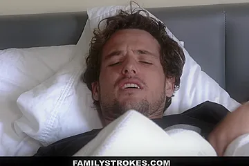 FamilyStrokes - Curvy Stepmom Gets Fat Ass Poked by Step son - porn video