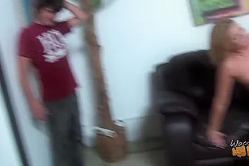 Watching my Step mom go black Flower Tucci - porn video
