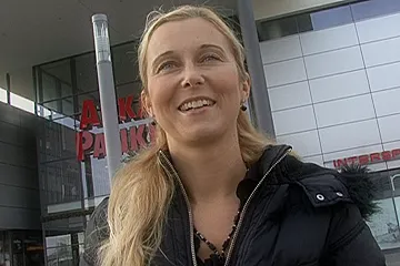 CZECH STREETS - Golden-Haired mature I'd like to fuck Picked up on Street - porn video