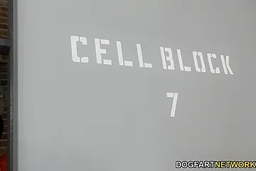 Subil Arch takes two BBCs in jail - porn video