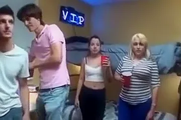 College Party Turns into Group Sex orgy - porn video