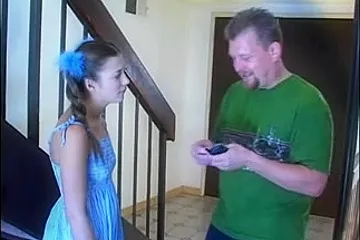 Babysitter Sabrina Takes Midget Cock Up Asshole - porn video