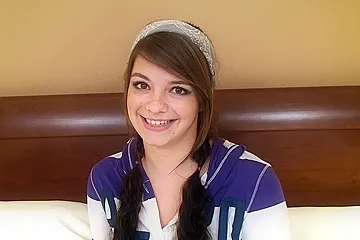 Cute Brunette teen With Big Tits Takes On a Big Dick (18+) - porn video