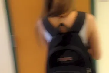 Busty babe offers me a fine blowjob - porn video