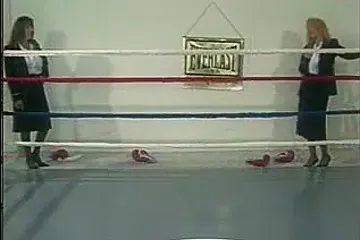 Wrestling Ring Rip n Smother - porn video
