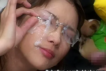 JapaneseBukkakeOrgy: 24 Hours of Semen 3 - porn video