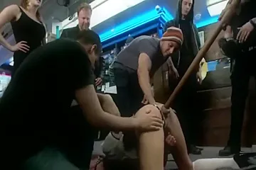 Humilated in Public Disgrace for Money BDSM Slave - porn video