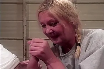 Mature Blonde Gets A Hard Boning - porn video