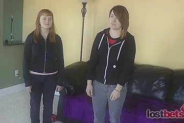 Sudden Death Rock Paper Scissors with Betty and Veronica - porn video