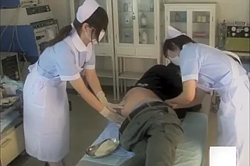 treatment of nurses with latex gloves - porn video