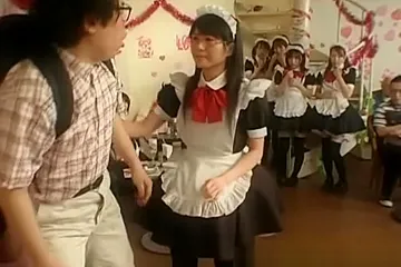 Petite asian maids gets punished - porn video