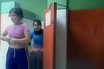 Two Girls Spied Going Toilet - porn video