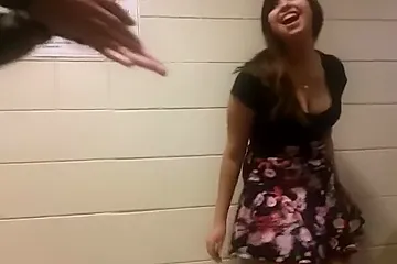 Stupid friend accidentally shows her ass - porn video
