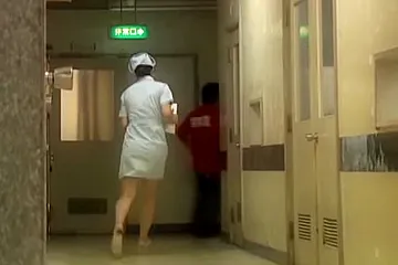 Naughty Japanese bottom sharking for the hospital nurse - porn video
