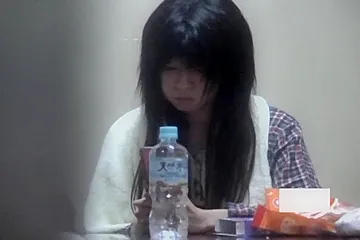Chinese girl is masturbating pussy in panty on - porn video
