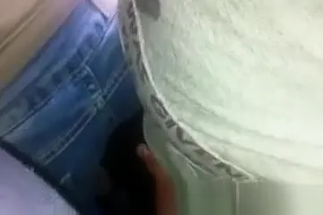 Two guys groping teen on the bus (18+) - porn video