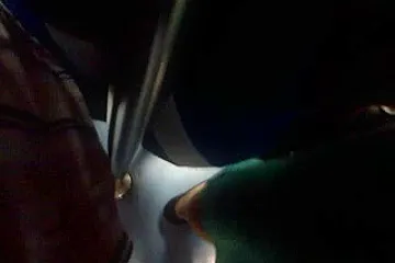 Arrimon a la Chaparrita culona en licra Azul II - porn video