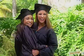 Graduation With Layla London And Nicole Bexley - porn video