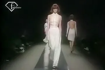 Stimulating models at the fashion show - porn video