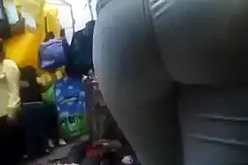 Tight jeans ass - porn video