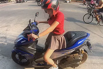 Amateur Thai teen girlfriend big titty fucked back in the hotel (18+) - porn video