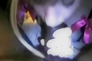 Nitobe's Cuckold Vault: Blonde Hotwife gives BBC blowjob and shows ring - porn video