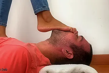 Enola - Face Trampling Nose Flattening Face Melting Face Standing - porn video