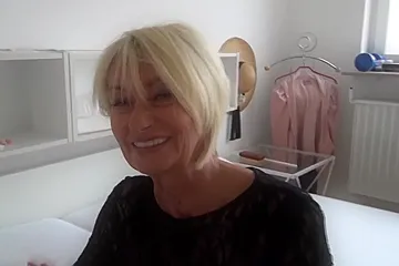 Granny Franziska masturbating - porn video