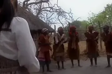 Japanese Girl travels to Africa for vacation - porn video