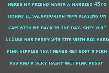 45yo Maria My Married Very Hairy Hard Nipple Cam Slut - porn video