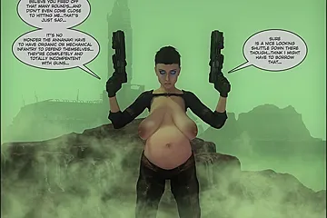 3D Comic: Battleforce Rebellion. Episode 2 - porn video