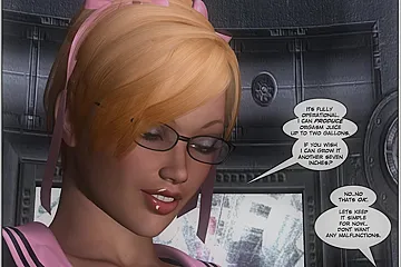 3D Comic: Android. Episode 1 - porn video