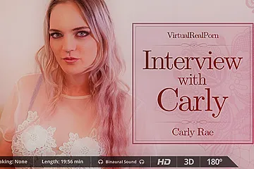 Carly Rae Miguel Zayas in Interview with Carly - VirtualRealPorn - porn video