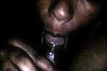Tongue ring makes him cum - porn video
