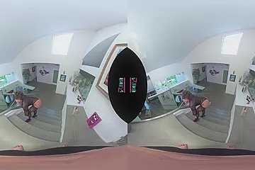 VRHUSH POV sex with Abigail Mac in VR - porn video