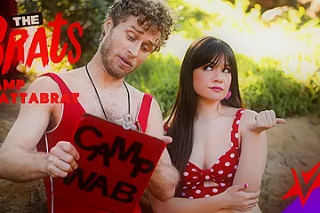 Alison Rey & Michael Vegas in Camp Whattabrat - porn video