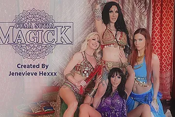Ariella Ferrera & Serene Siren in Cuma Sutra Magick - porn video