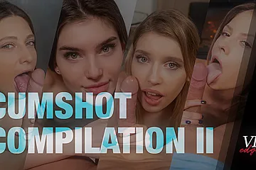 Cumshot Compilation Ii - Edging Blowjob Cumshots And Facisla And Oral Creampies - Talia Mint, Stefany Kyler And Lee Anne - porn video
