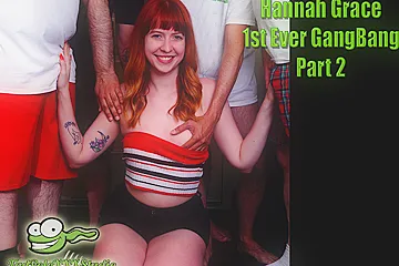 Hannah Grace In 1st Ever Gangbang Part 2 - porn video
