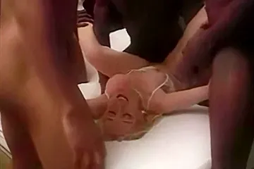 Wife Takes 3 Big Black Cocks - porn video