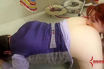 Bdsm Bondage Slut Spitroasted And Gives Dirty Rimjob In Fetish Threesome - porn video