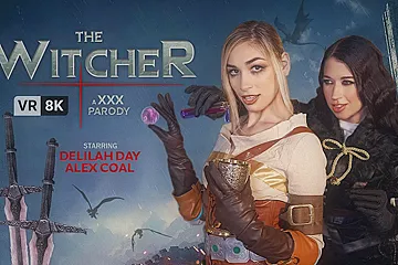 The Witcher (a Xxx Parody) - Mff Threesome Cosplay With And With Delilah Day And Alex Coal - porn video