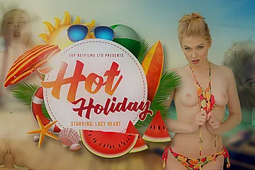 Lucy Heart In Hot Holiday - Blonde Babe - porn video