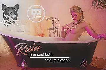 Sensual Bath Total Relaxation With Ruin Lux - porn video
