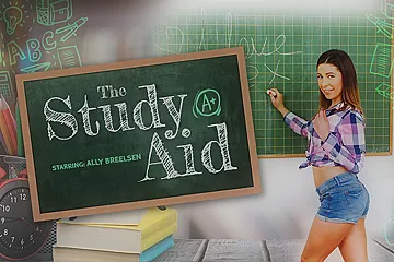 The Study Aid With Ally Breelsen - porn video