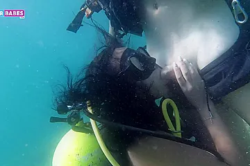 I fuck his *** Under the Water - porn video