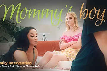 Sheena Ryder & Chloe Cherry in Family Intervention - porn video