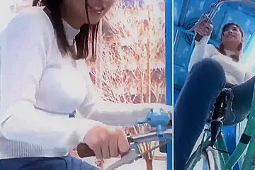 230308どすけべサドルの自転車で逝くe1 - porn video